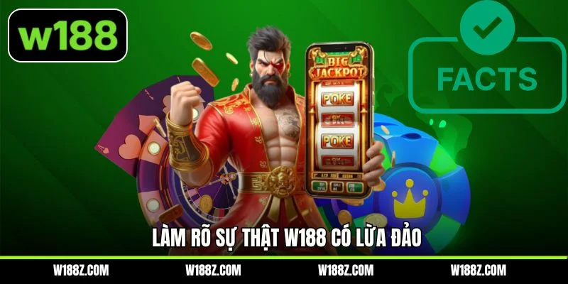 Làm rõ sự thật W188 có lừa đảo